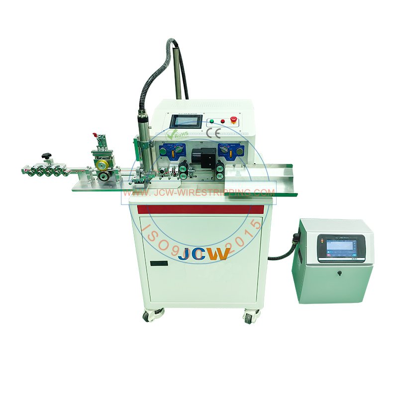 Wire Cutting Stripping Machine With Inkjet Printer JCWelec