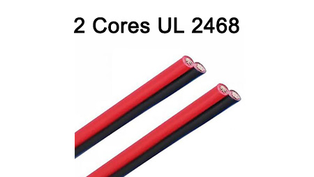 2 Cores UL2468 Crimping to Tin Dipping