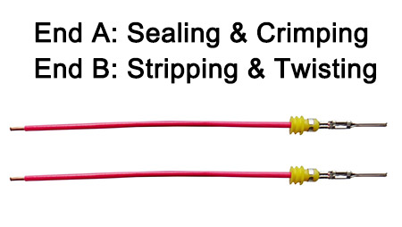 Fully-auto Wire Sealing-Crimping,Stripping-Twisting