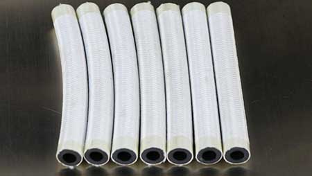 PTFE Nylon Braided Oil Hose Taping & Cutting